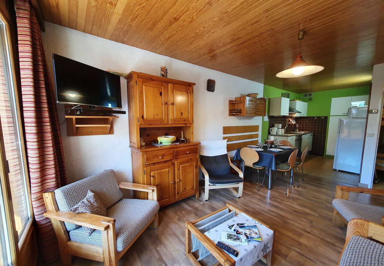 Apartment in Les Deux Alpes - Apartment 6 ppl, balcony with a mountain view