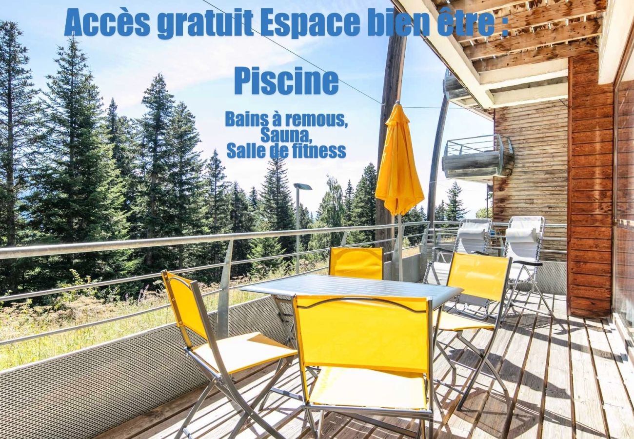Apartment in Chamrousse - Bright Apt 6 ppl, spacious terrace