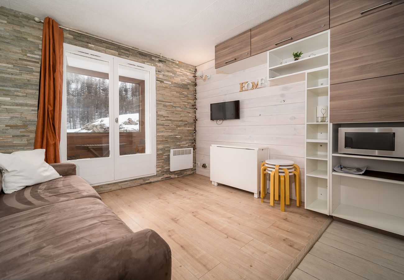 Studio in Allos - Bright apt 4 ppl near the ski runs