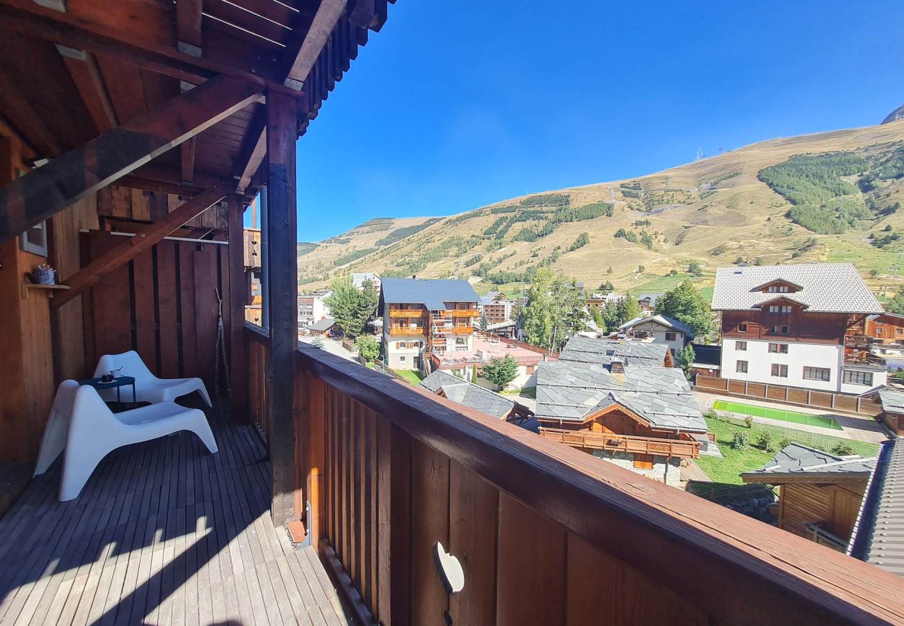 Studio in Les Deux Alpes - Heart of resort appt, 6 ppl, modern