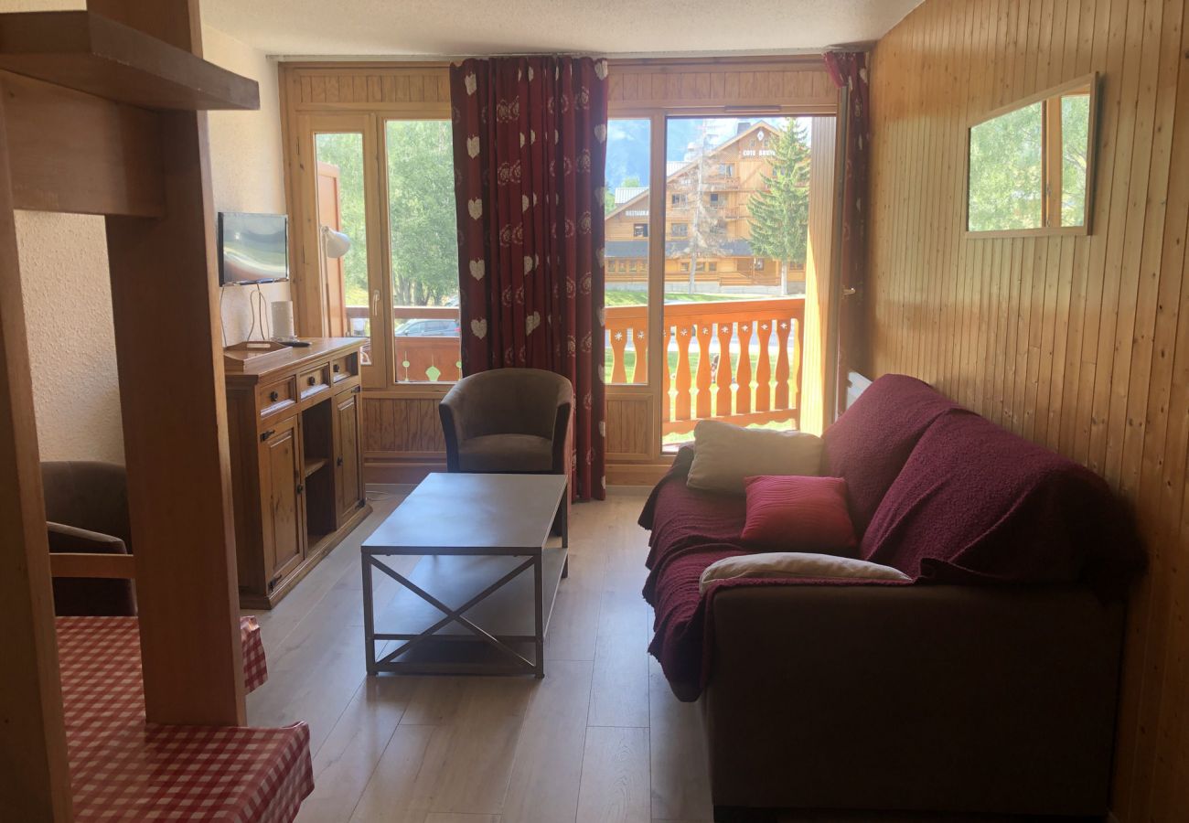 Studio in Les Deux Alpes - Studio 4 ppl, balcony mountain view