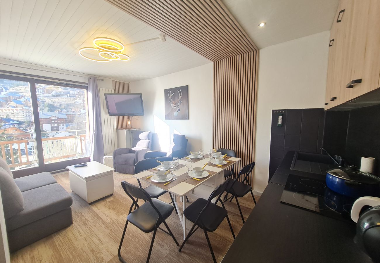 Apartment in Les Deux Alpes - Apt 4 ppl, balcony near the ski runs