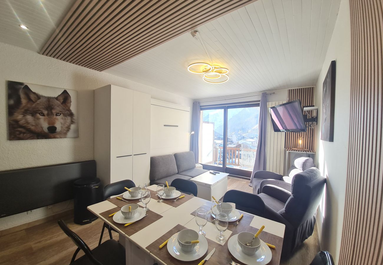 Apartment in Les Deux Alpes - Apt 4 ppl, balcony near the ski runs