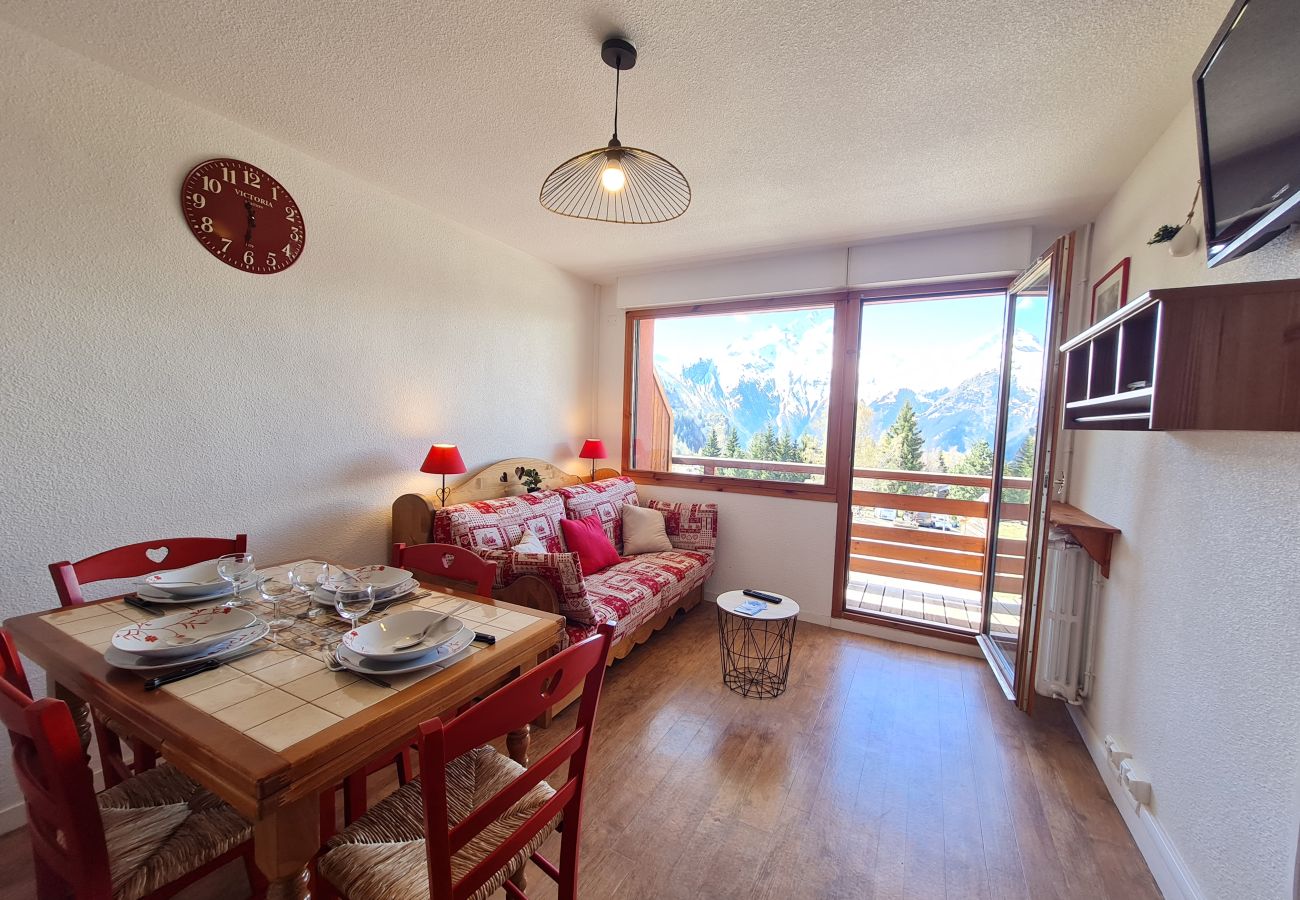 Studio in Les Deux Alpes - Bright studio for 4 people with magnificent view