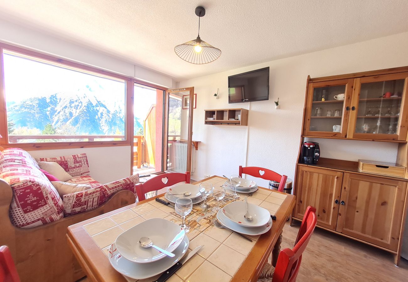 Studio in Les Deux Alpes - Bright studio for 4 people with magnificent view