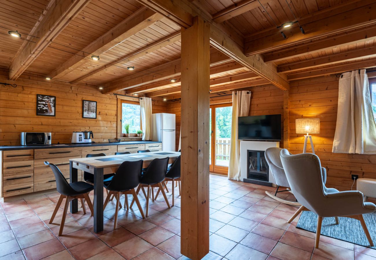 Chalet in Morillon - Well-equipped prestige chalet for 8 people