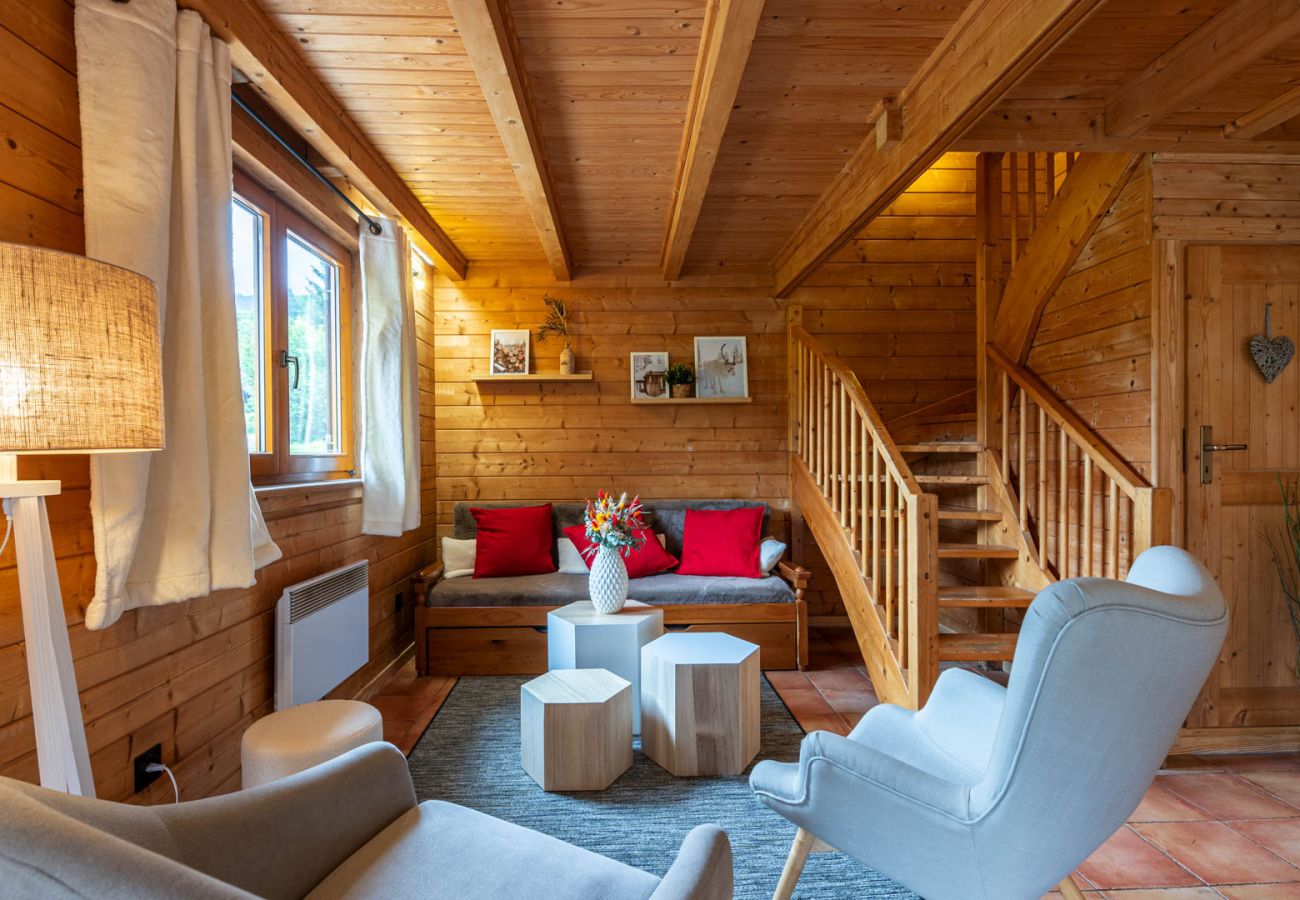 Chalet in Morillon - Well-equipped prestige chalet for 8 people