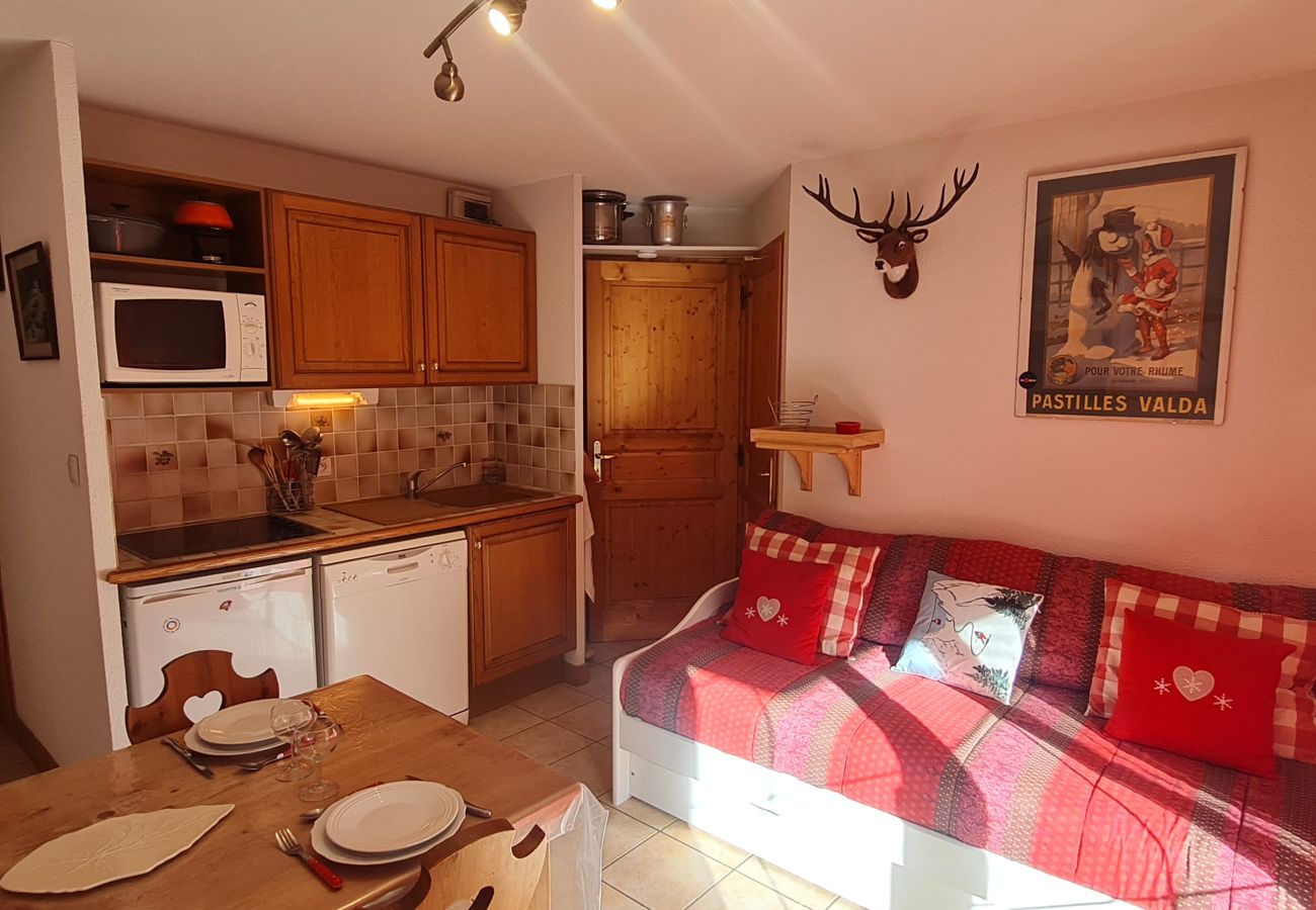 Apartment in Les Deux Alpes - Bright apt 4/5 ppl at the foot of the slopes