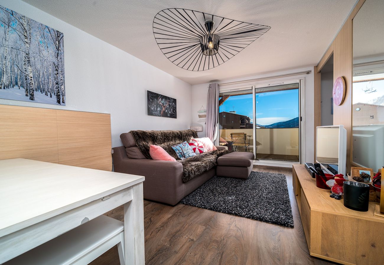 Apartment in Allos - Nice appt for 5 pers ski-in ski-out