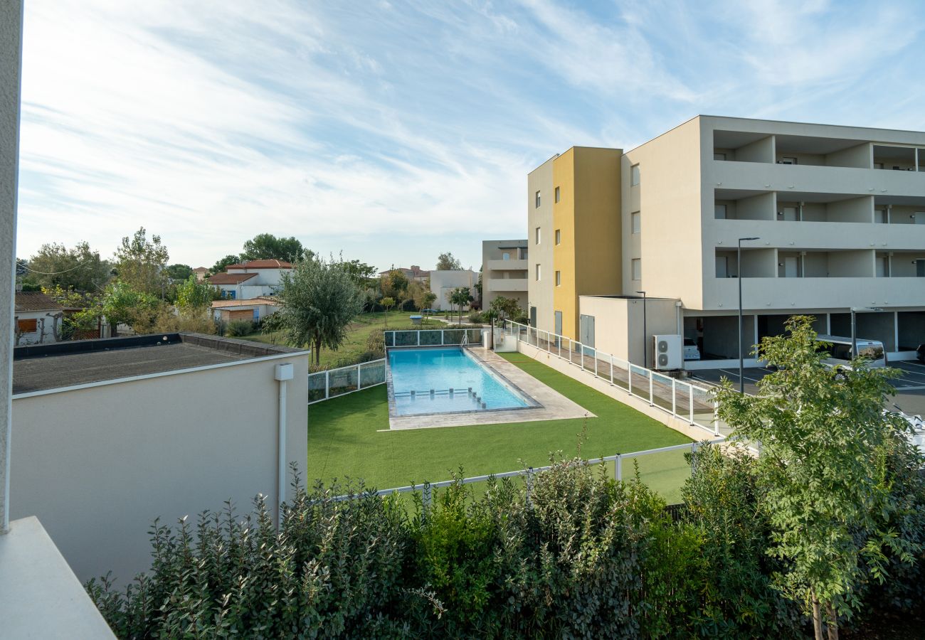 Villa in Sérignan - Bright villa 6 ppl, garden, close to the sea
