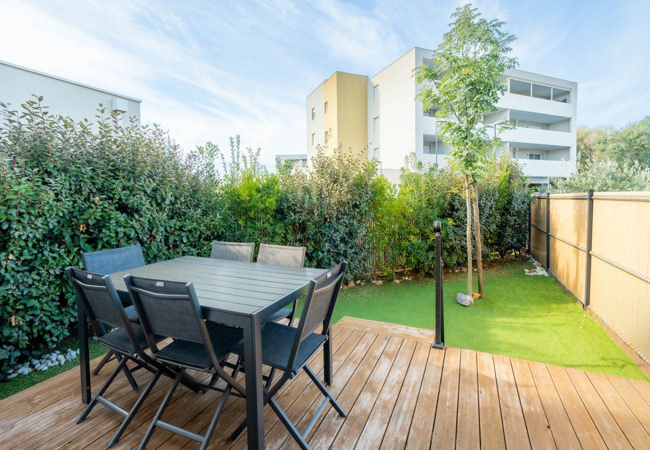 Villa in Sérignan - Bright villa 6 ppl, garden, close to the sea