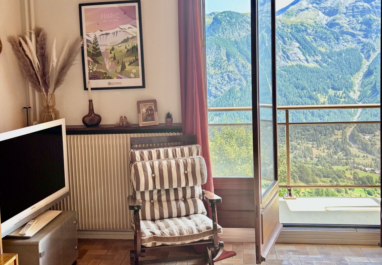 Apartment in Orcières - Magnificent view for this 5 pers apt with balcony