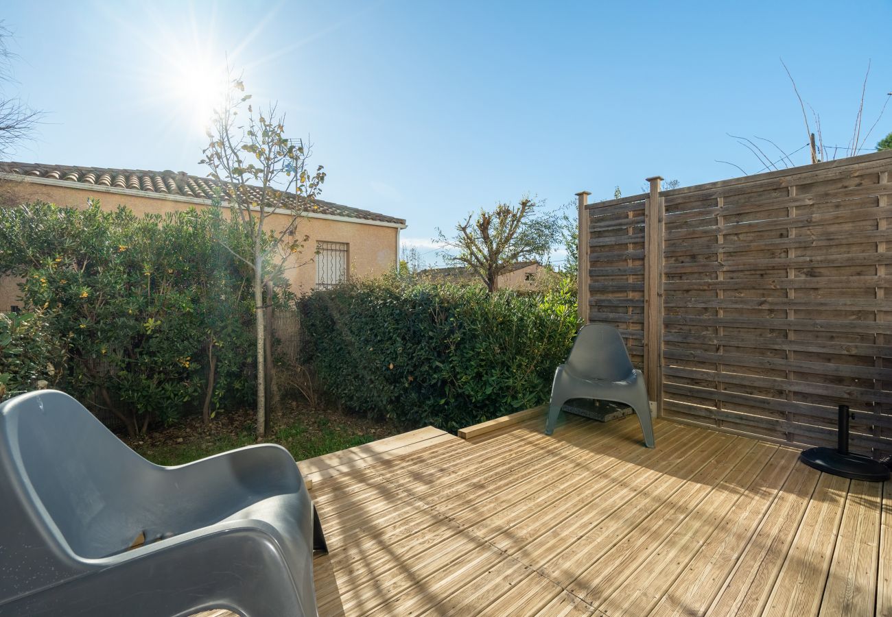 Villa in Sérignan - Villa 6 pers with garden in residence with swimming pool