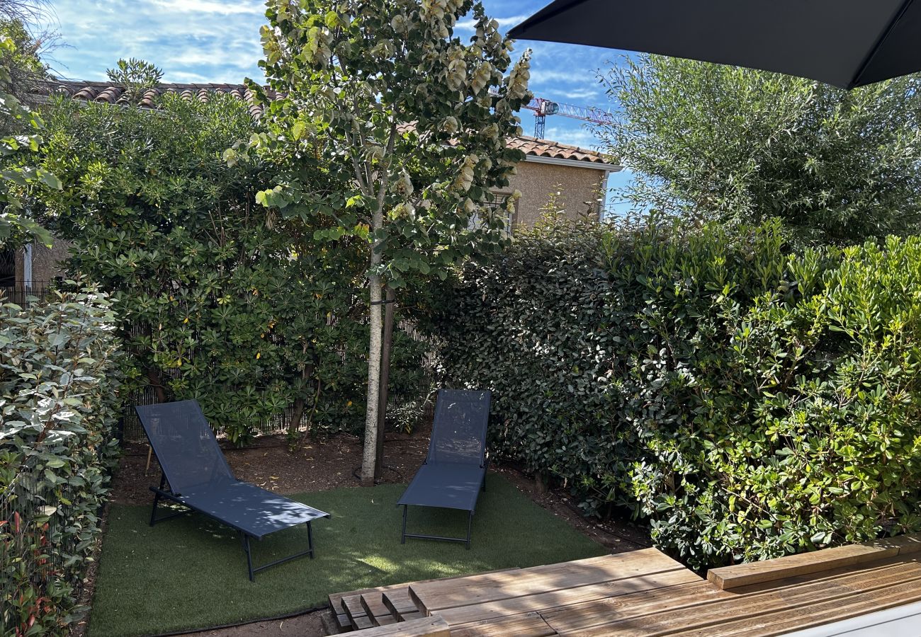 Villa in Sérignan - Villa 6 pers with garden in residence with swimming pool