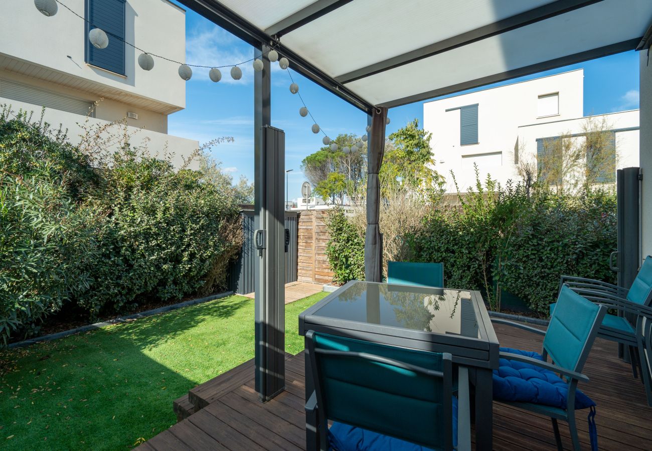 Villa in Sérignan - Bright villa 6 ppl, garden, close to the sea