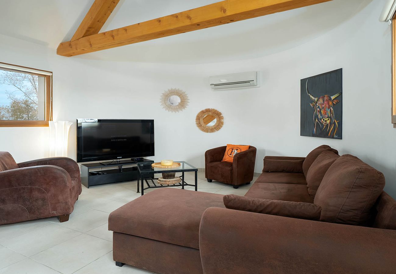 Studio in Le Grau-du-Roi - Mezzanine house for 4 people in a Ranch