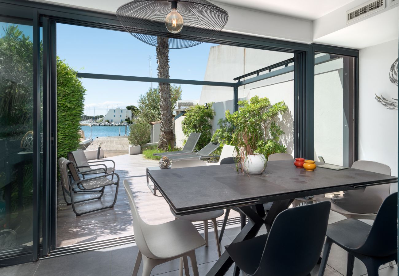 Villa in Le Grau-du-Roi - Villa 6 pers with extra view on the Marina
