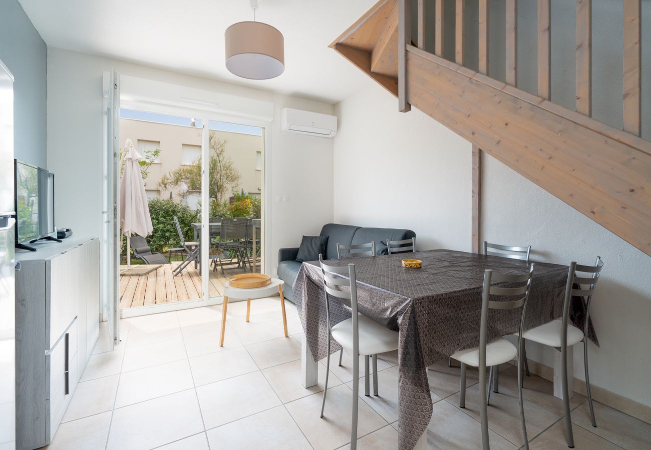 Villa in Sérignan - Villa 6 pers with pool near the beach