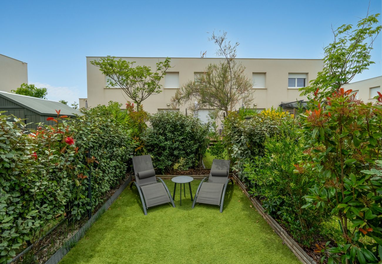 Villa in Sérignan - Villa 6 pers with pool near the beach