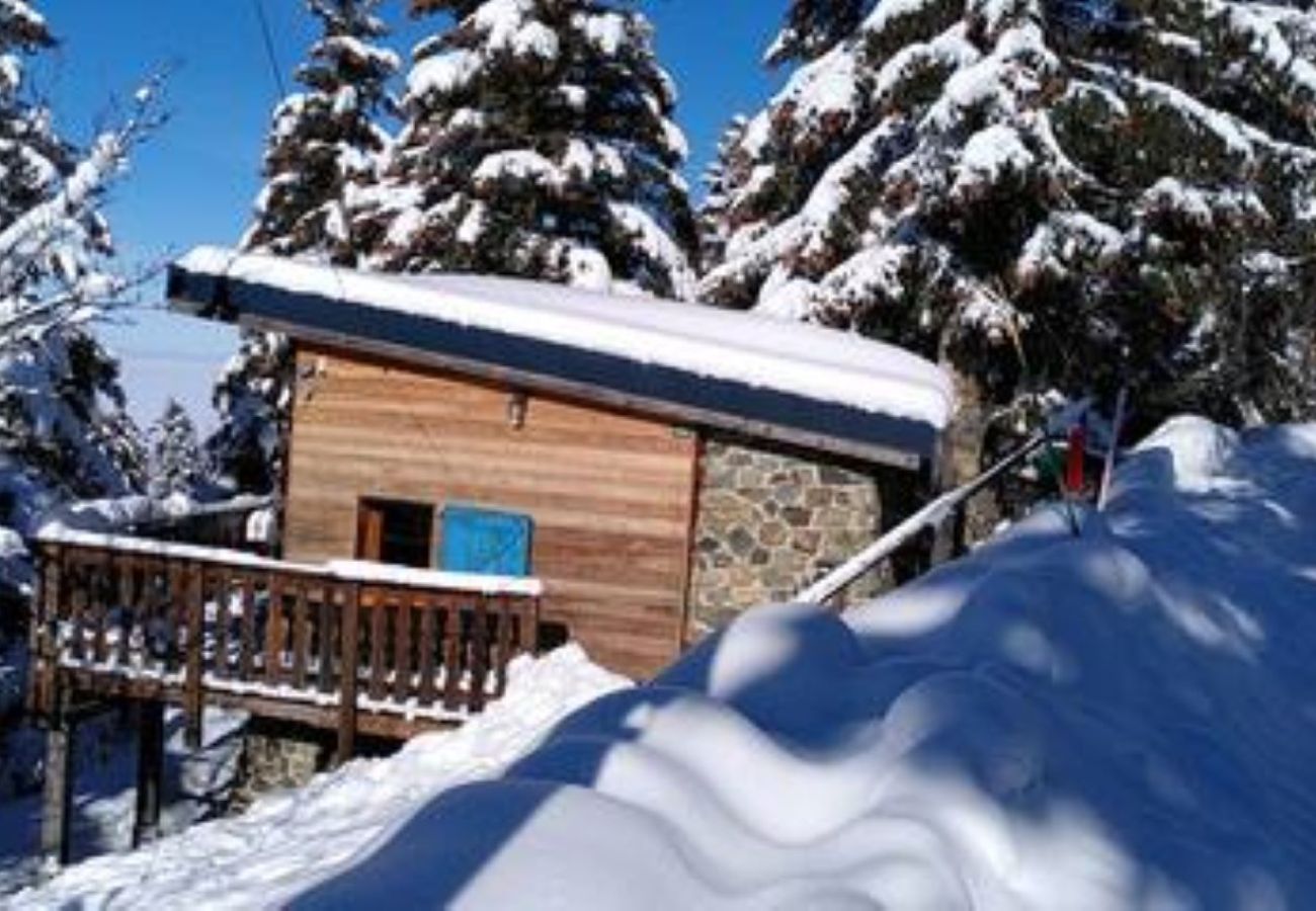 Chalet in Chamrousse - Unusual chalet, 2 ppl, terrace with mountain view.