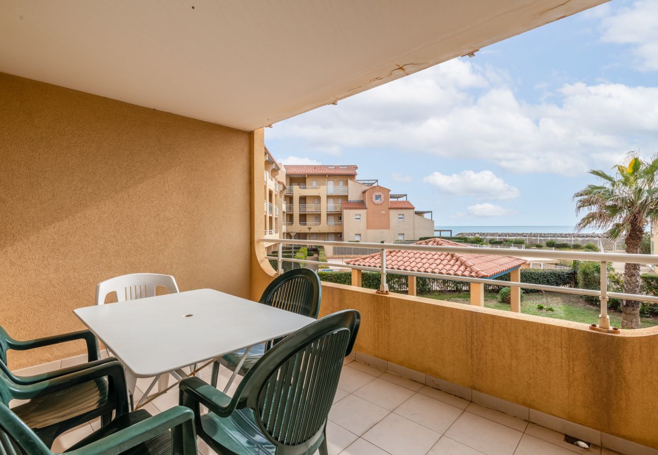 Apartment in Sérignan - Apartment for 4 ppl, sea view, terrace