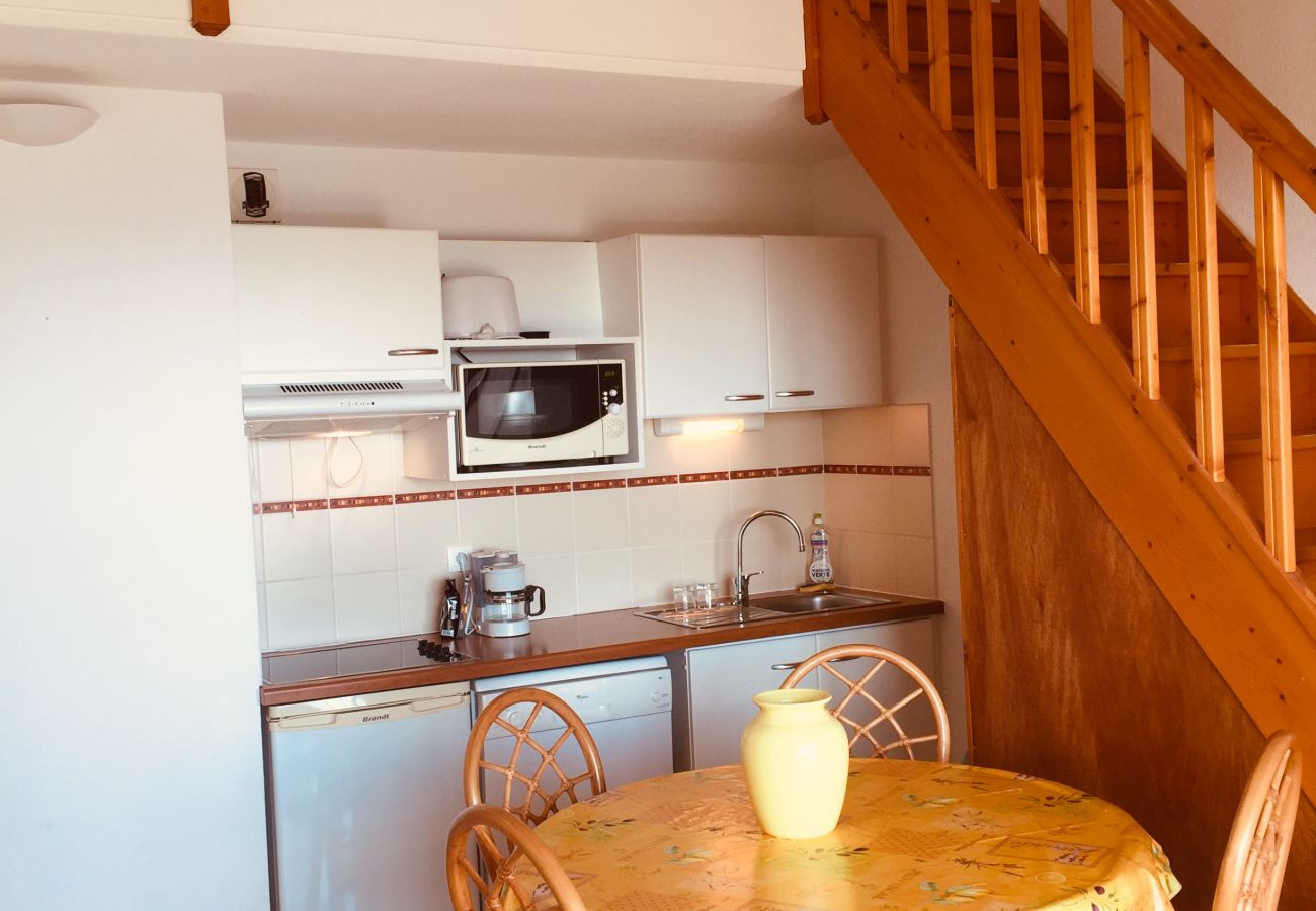 Apartment in Sérignan - Duplex apartment, sleeps 6, balcony, sea view