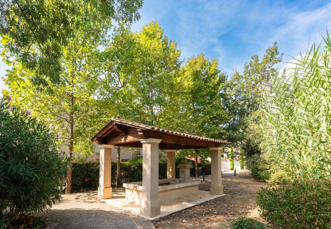 Studio in Callian - Nice Studio 2 Pers pool view