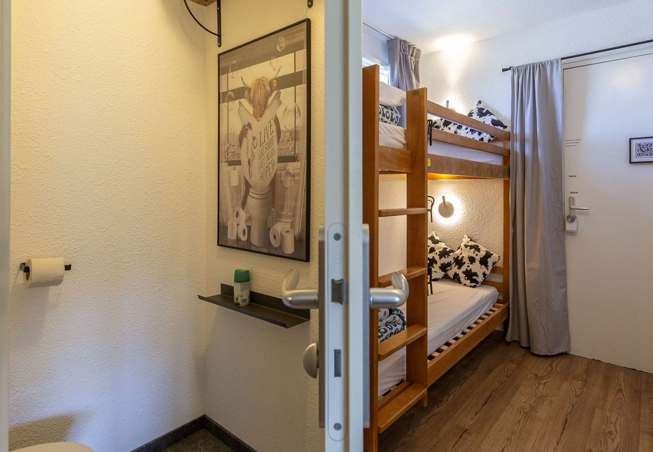 Studio in Germ - stunning view of the slopes from this studio for 4 pers