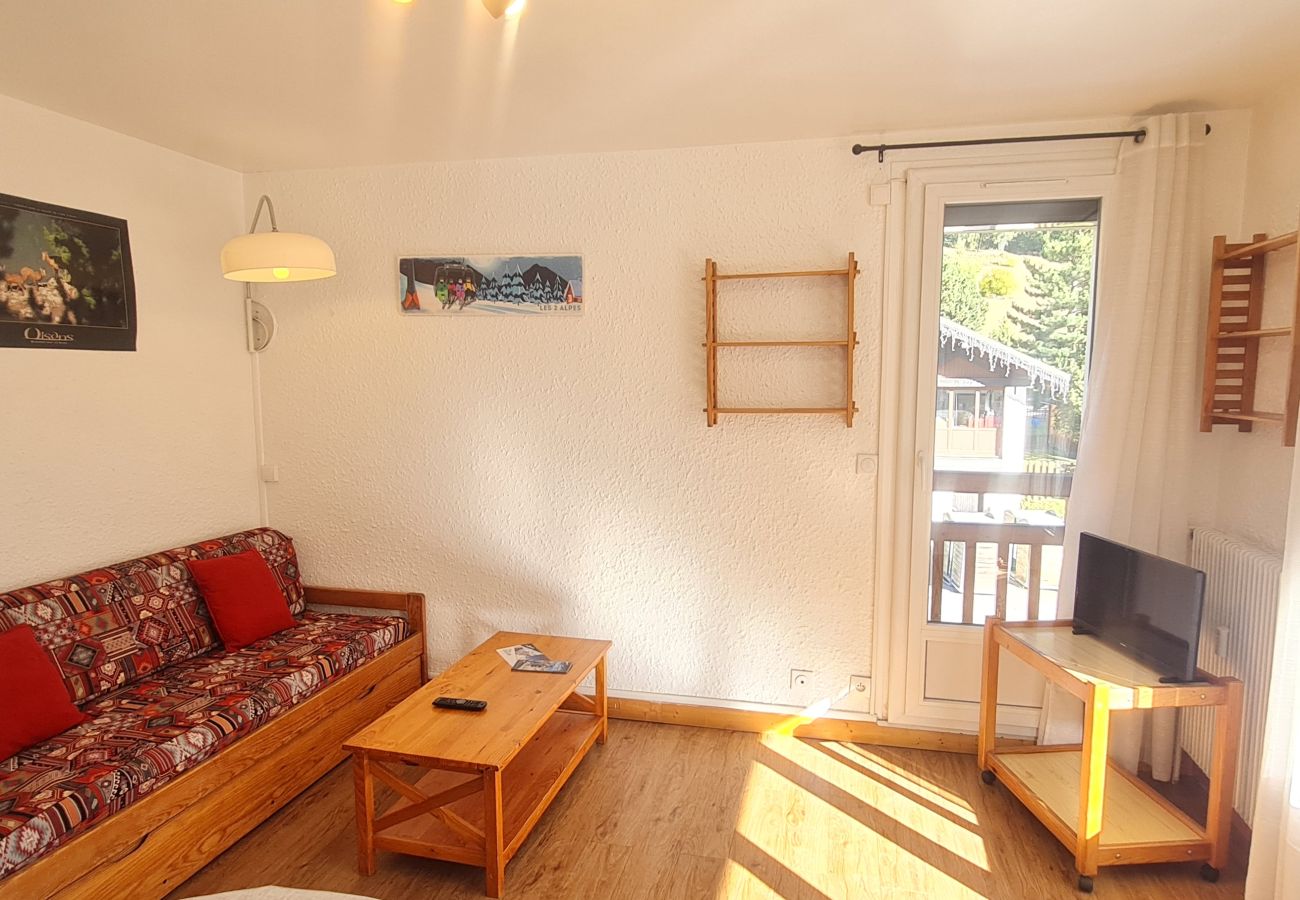 Apartment in Les Deux Alpes - Apartment for 4 people, resort center, balcony