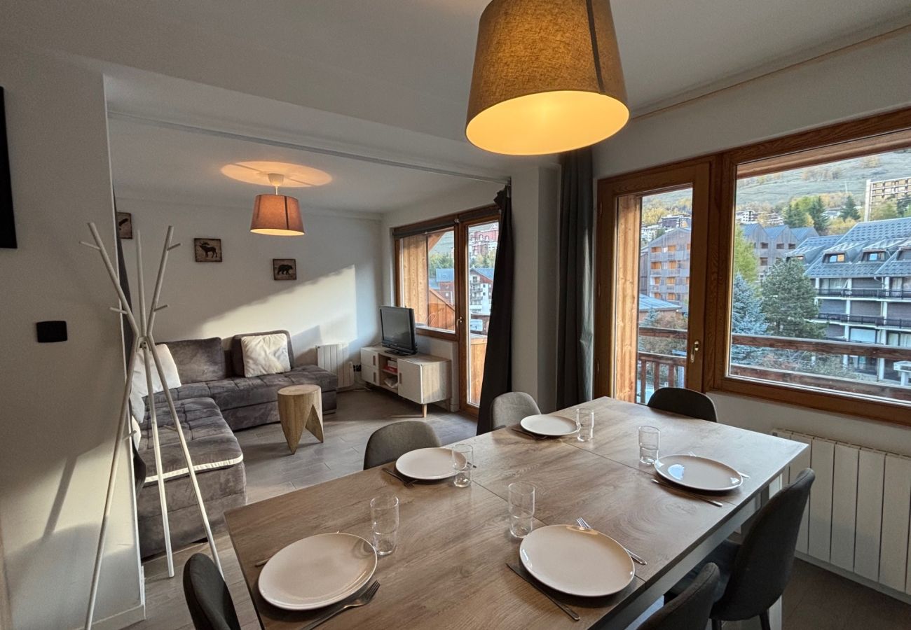 Apartment in Les Deux Alpes - Beautiful apartment, sleeps 5, mountain view