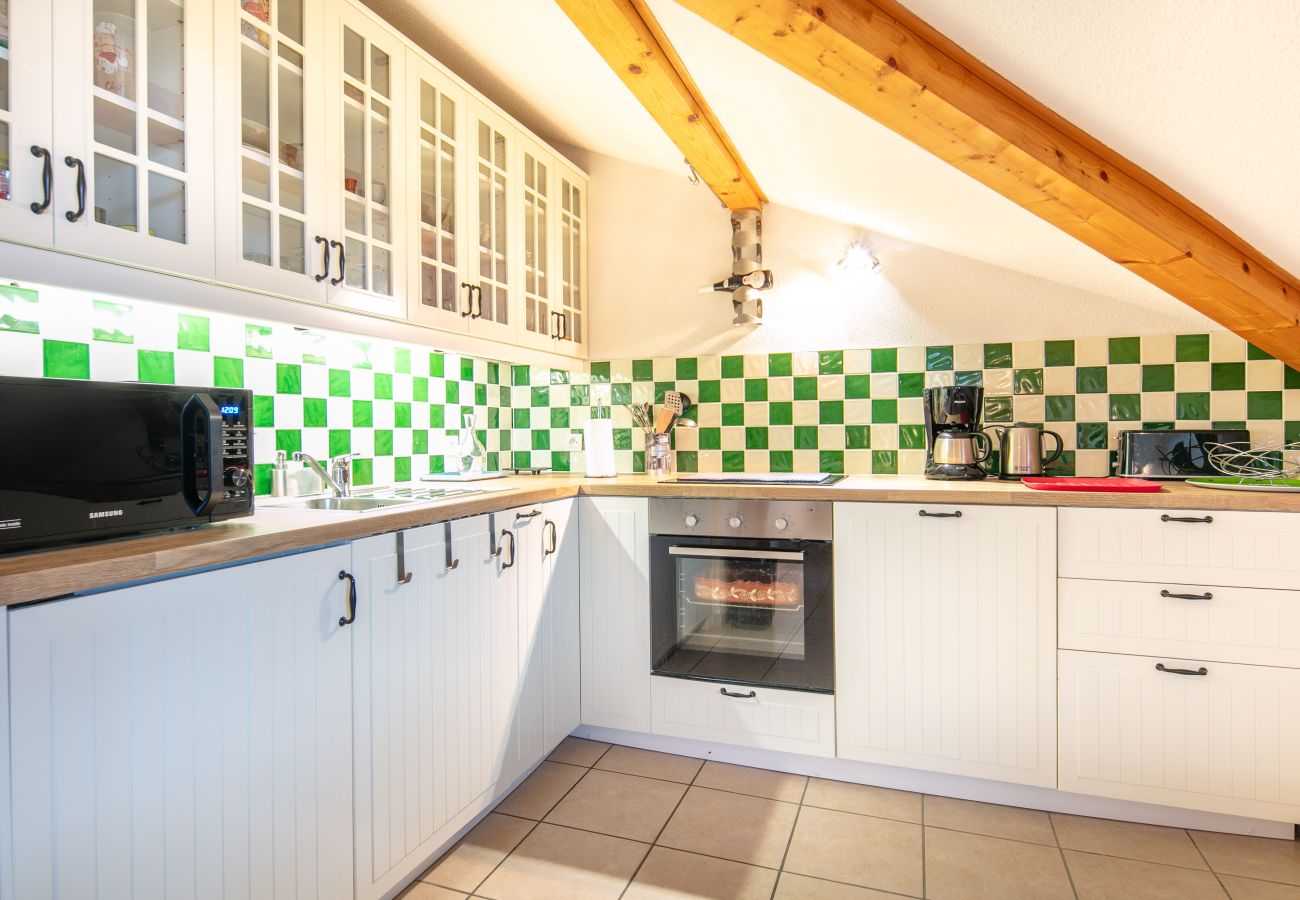 Apartment in Morillon - Splendid apartment, 3 bedrooms, sleeps 6, balcony with mountain views