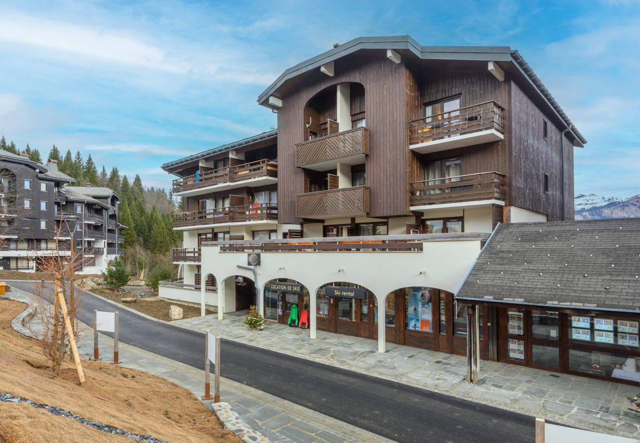 Apartment in Morillon - Apartment for 4 people, balcony, mountain view