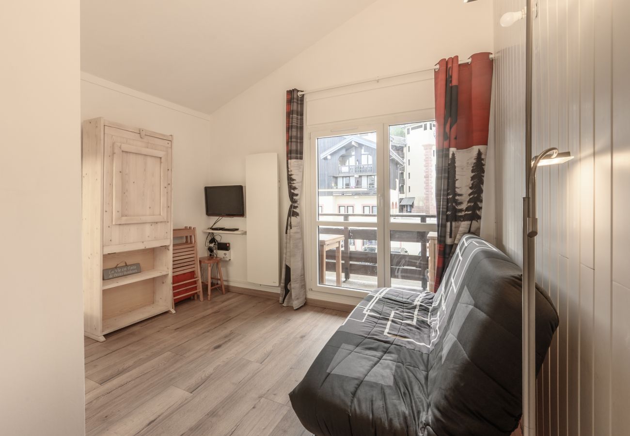 Apartment in Morillon - Apartment for 4 people, balcony, mountain view