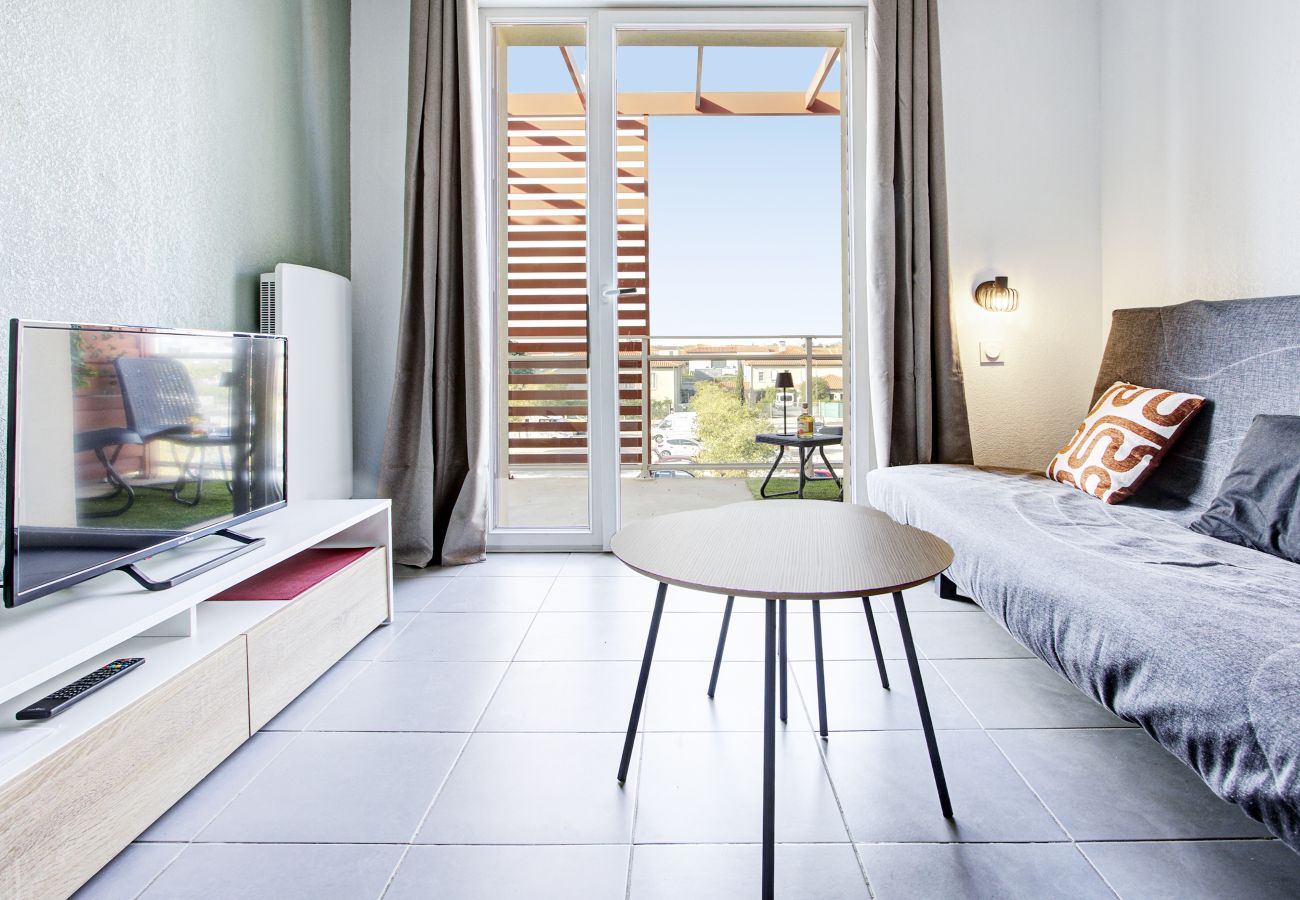 Apartment in Argeles sur Mer - Cute apartment for 4 people with balcony