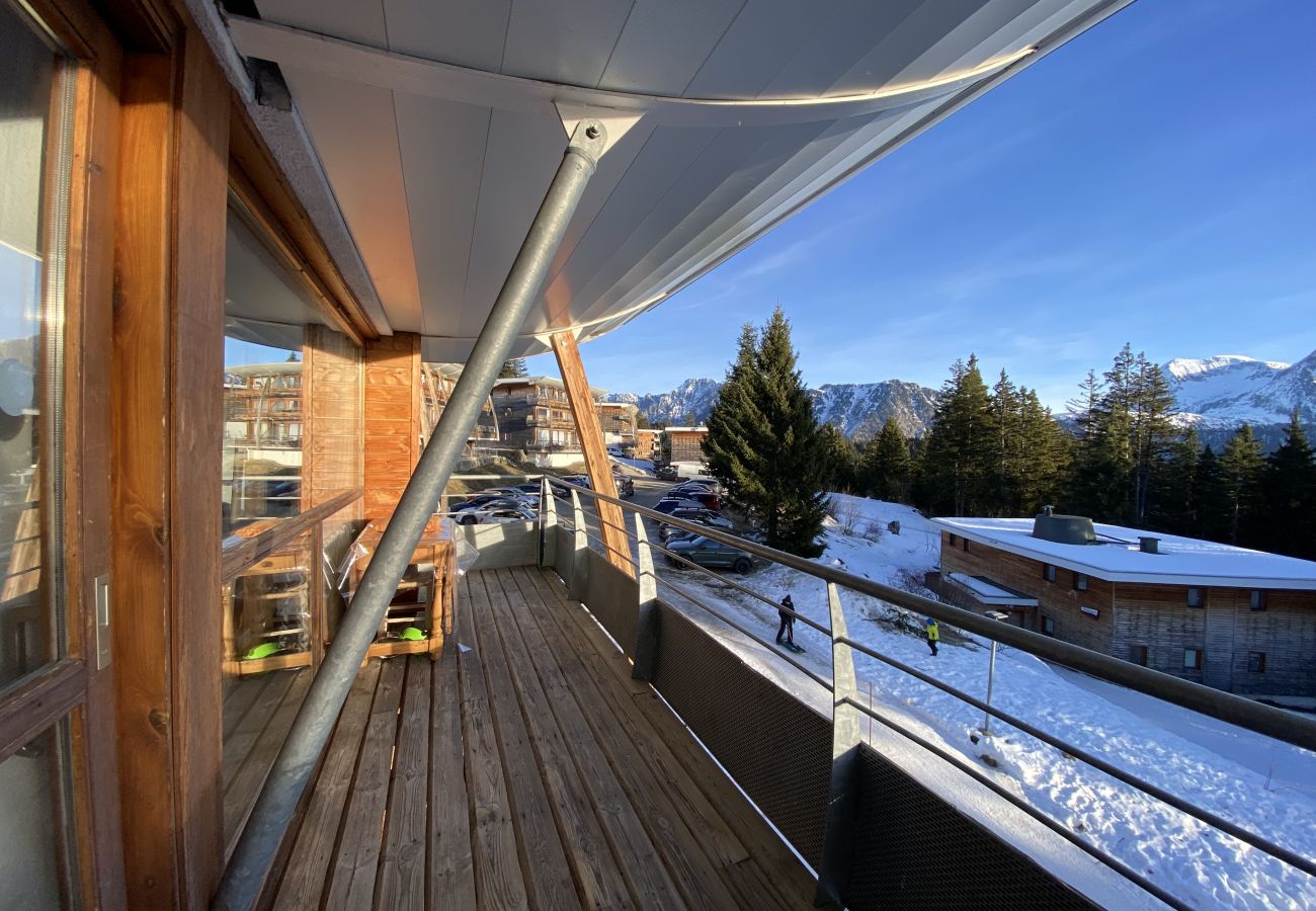 Apartment in Chamrousse - Apartment for 7 people, balcony, mountain view