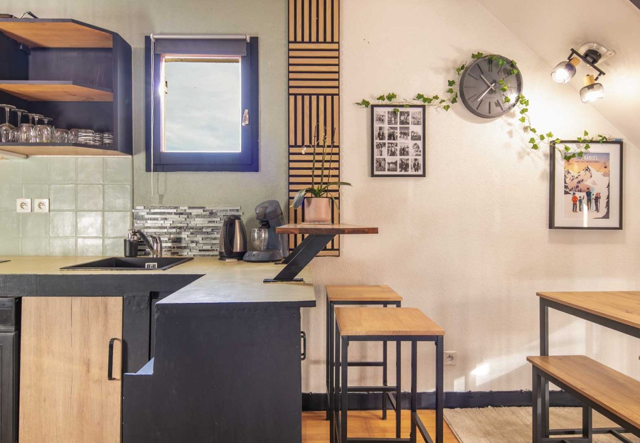 Studio in Giez - Studio welcoming 2 people - Balcony - Swimming pool