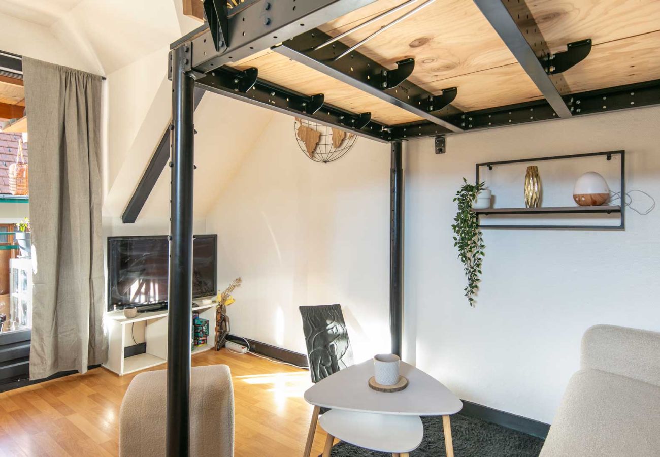 Studio in Giez - Studio welcoming 2 people - Balcony - Swimming pool