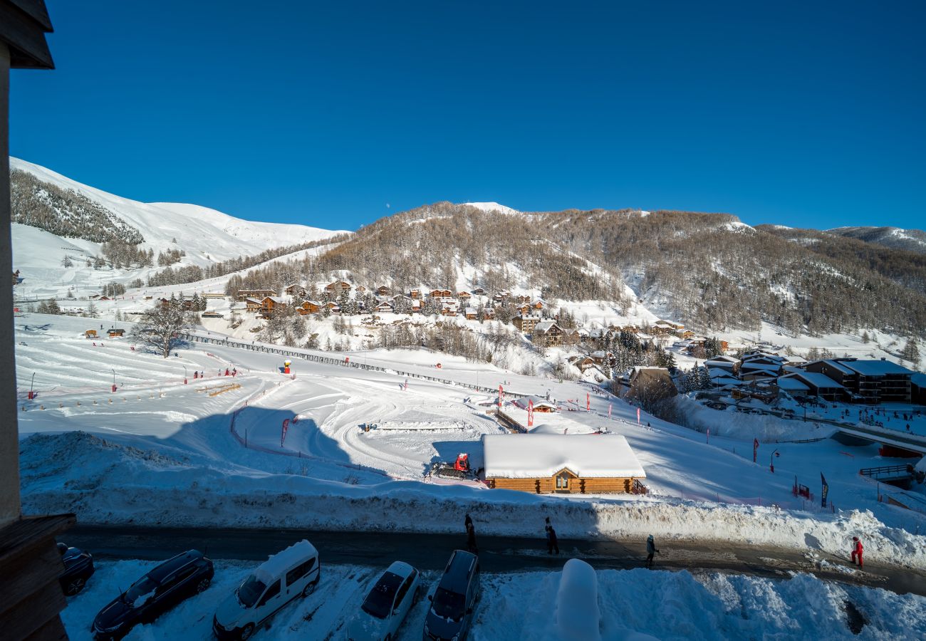 Apartment in Allos - Charming apartment for 6 people, mountain view, ski slope