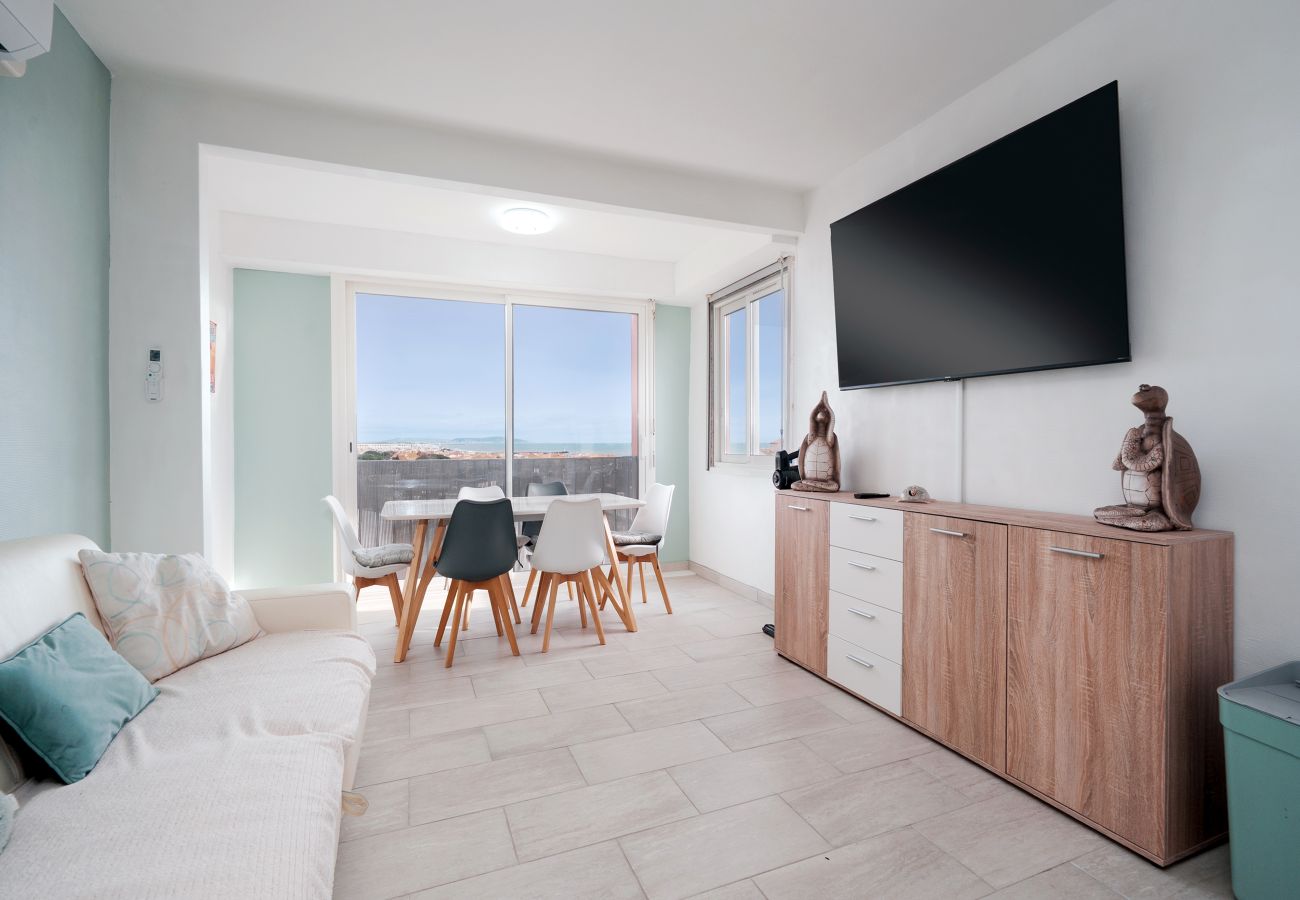 Apartment in Agde - Nice apartment with terrace, close to the sea, sleeps 6