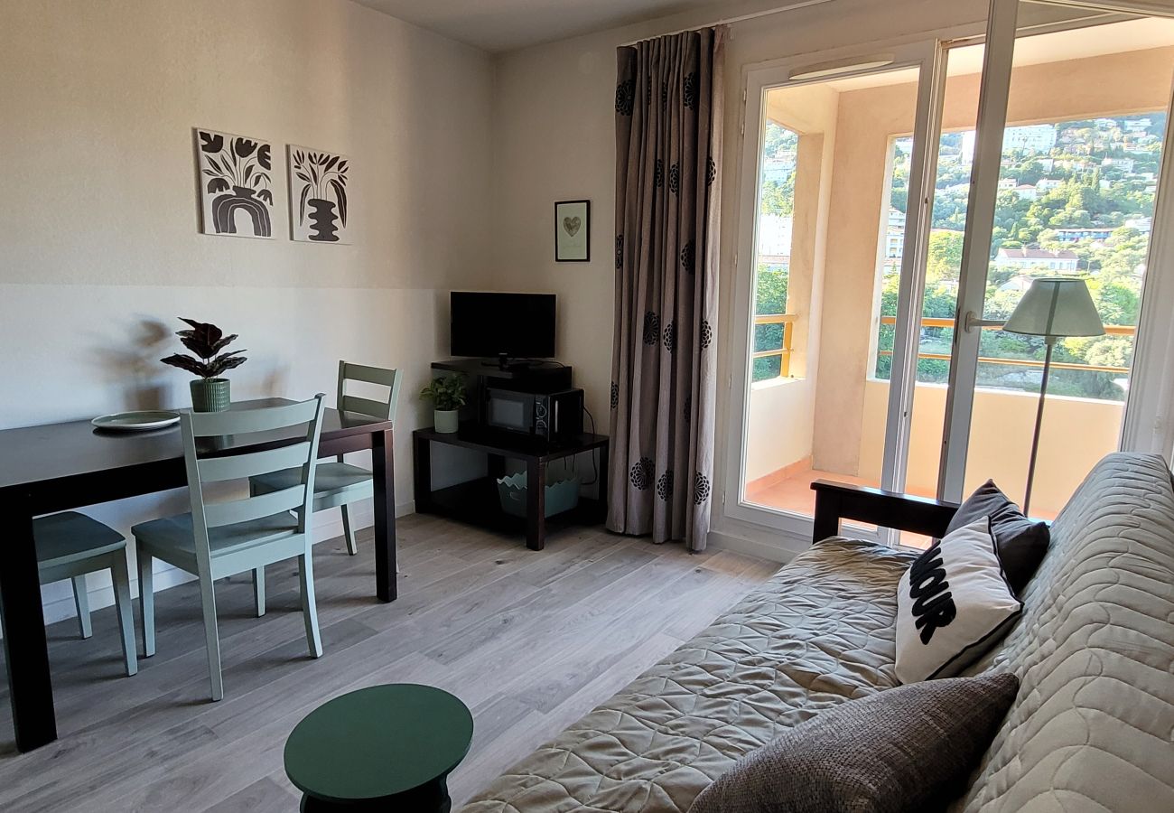 Apartment in Grasse - Flat with a magnificent view from the balcony, and a swimming pool