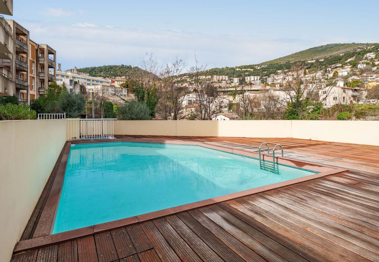 Apartment in Grasse - Charming apartment for 4 people, balcony, mountain view