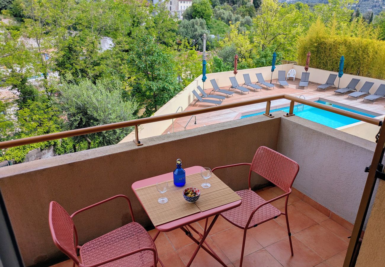 Studio in Grasse - Charming studio for 2 people, near the shops
