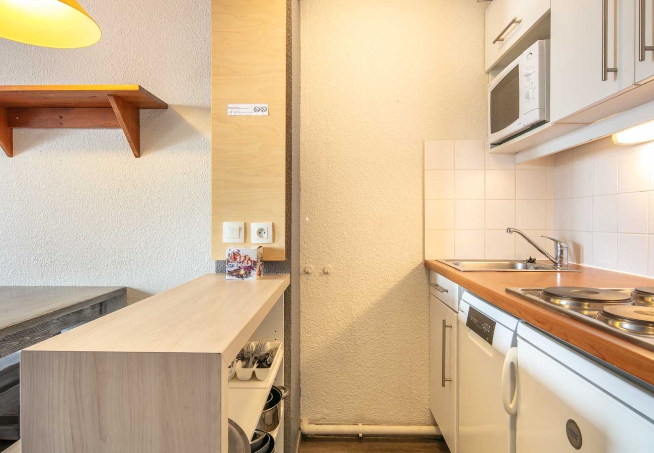 Studio in Tignes - Charming studio for 4 people, with a balcony and a view of the ski slope