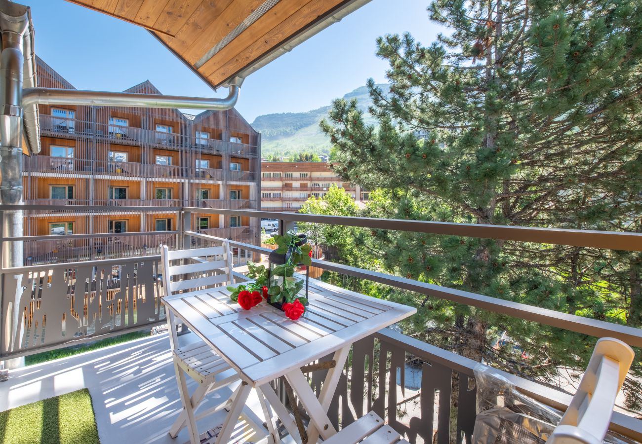 Studio in Les Deux Alpes - Studio apartment, downtown, mountain view
