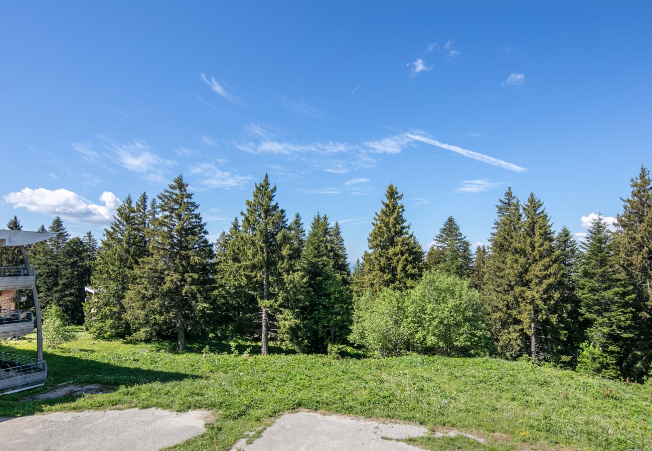 Apartment in Chamrousse - Family apartment with a balcony and a view of the mountains