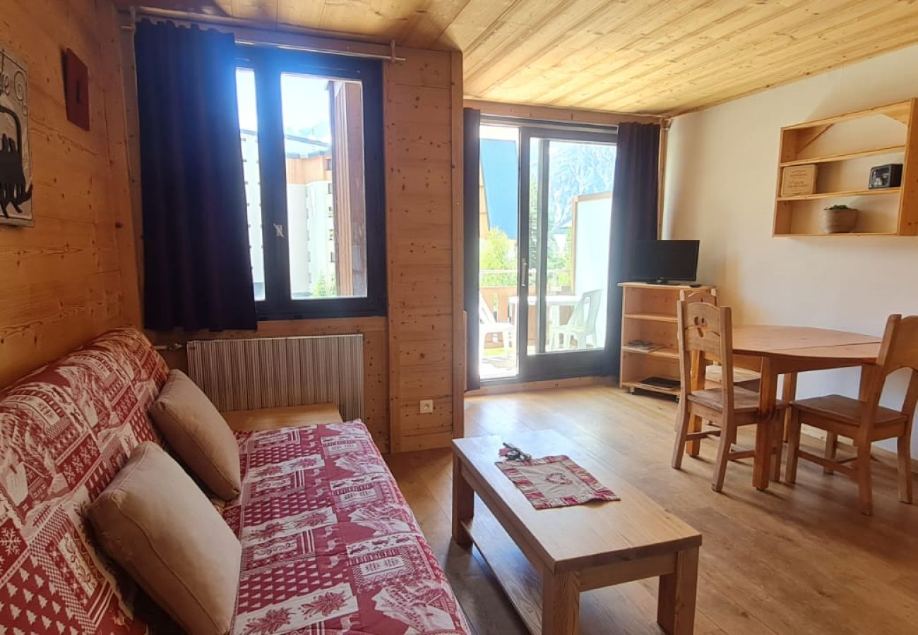 Studio in Les Deux Alpes - Cabin studio with mountain view 