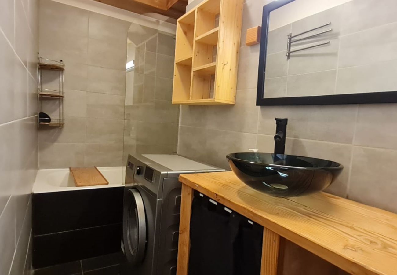 Studio in Les Deux Alpes - Cabin studio with mountain view 