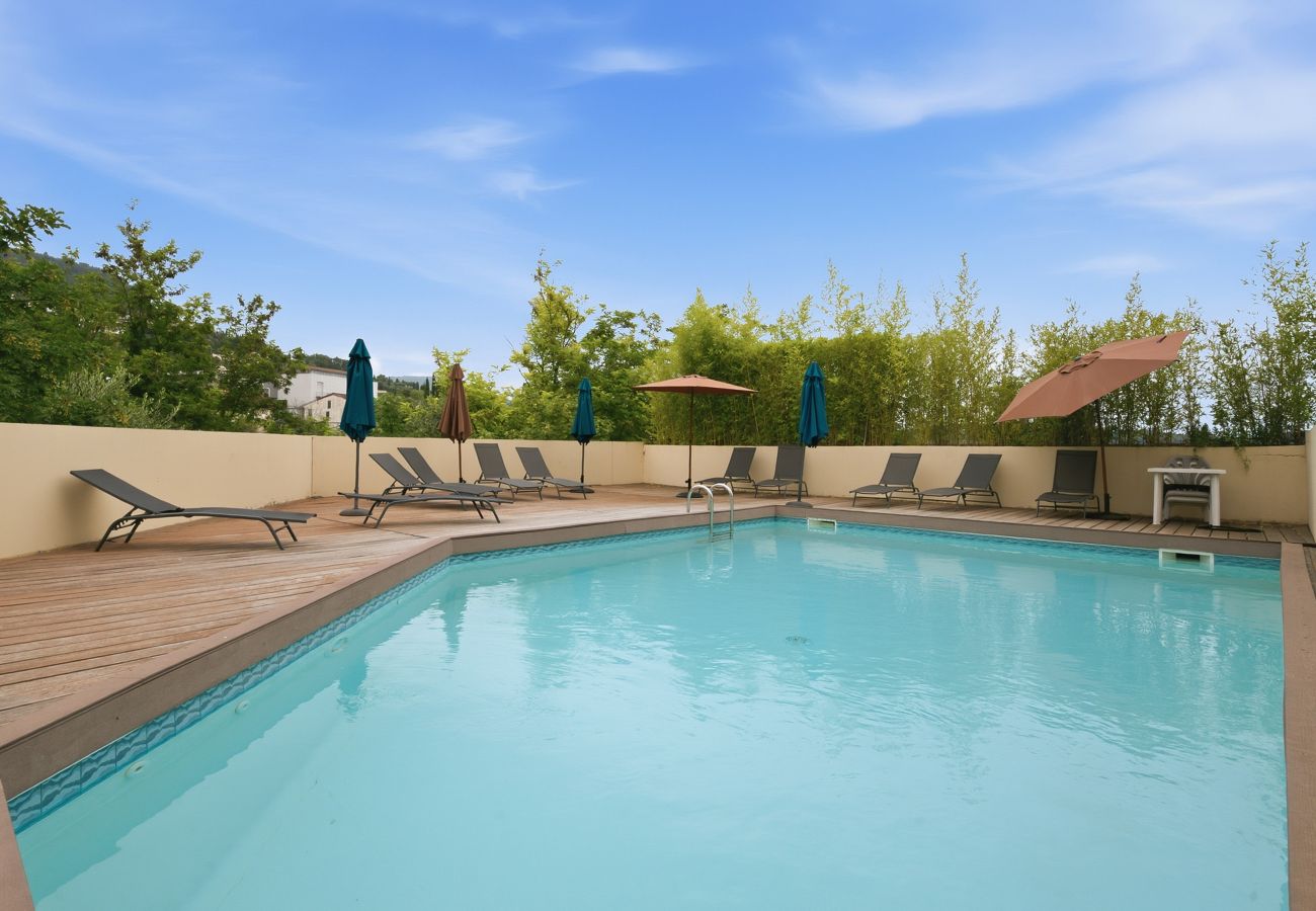 Studio in Grasse - Studio with swimming view and nature view