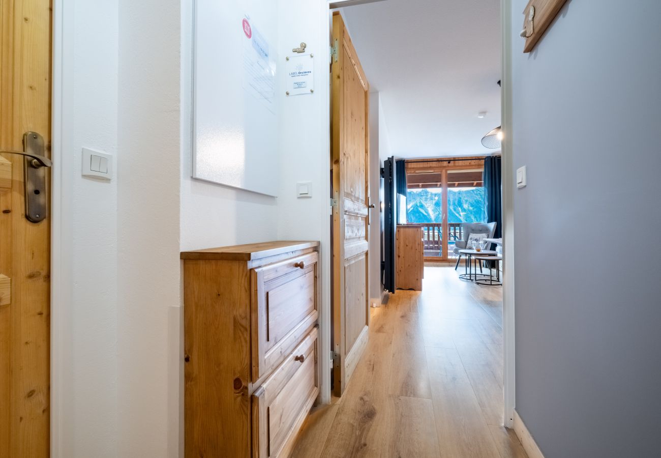 Appartement à Orcières -  2 pièces cabine 6 pers, balcon , piscine ,WIFI et parking