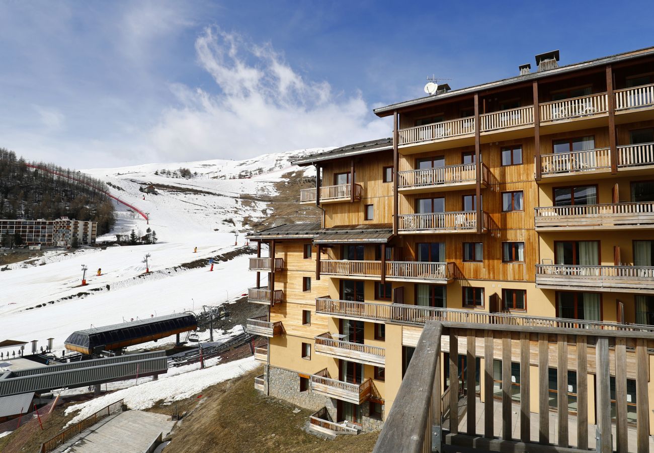 Appartement à Orcières - Appt 4/6 pers, balcon vue montagne